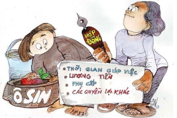 Từ 25/5, thuê giúp việc phải ký hợp đồng, đóng bảo hiểm