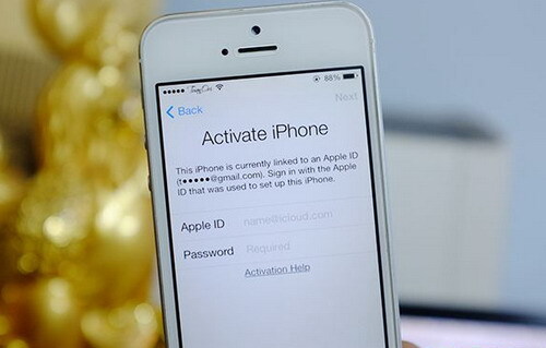 iPhone bị khóa iCloud:
