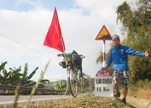 Chàng trai Việt đạp xe vòng quanh thế giới 