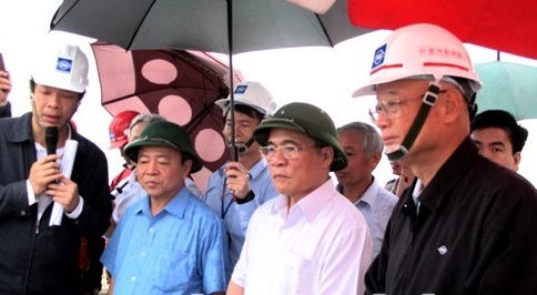 Hà Tĩnh: Chủ tịch Quốc hội kiểm tra tiến độ Dự án Formosa