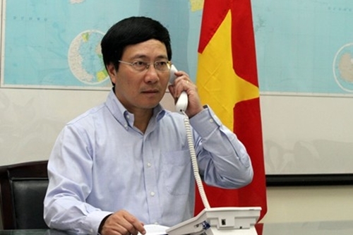 Điện đàm cấp cao về việc giàn khoan Trung Quốc