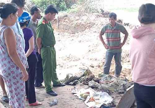 Phát hiện bộ xương người khi thi công công trình