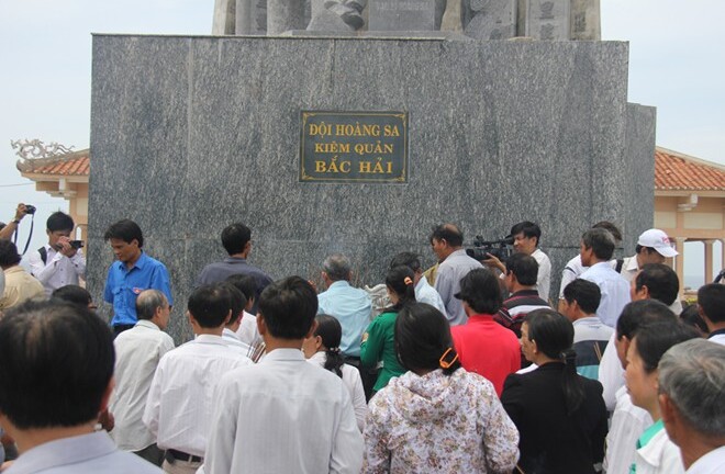 Ngư dân Lý Sơn phản đối hành động của Trung Quốc