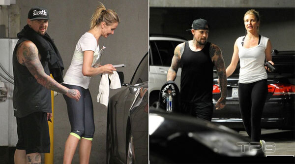 Cameron Diaz qua đêm với rocker Benji Madden