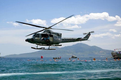 Đề phòng Trung Quốc, Indonesia tập trận lớn liên quân