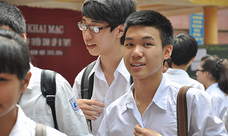 Thi tốt nghiệp: Những số 1 và 0\%