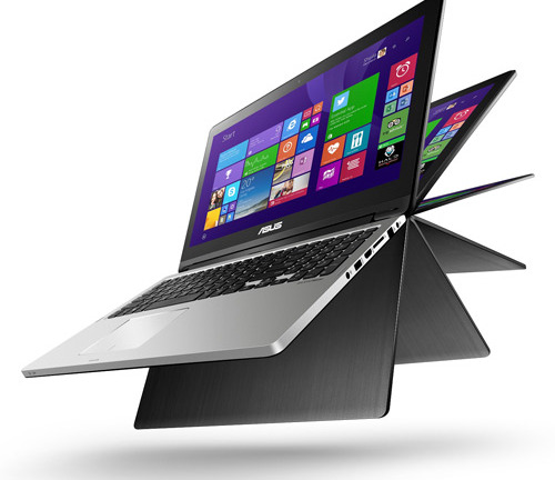 ASUS ra mắt laptop dùng màn hình xoay 360 độ