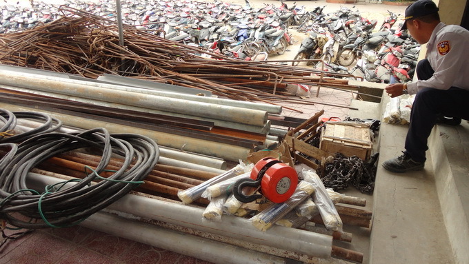 Hà Tĩnh: Bắt thêm nhiều nghi can trộm cắp tại Formosa