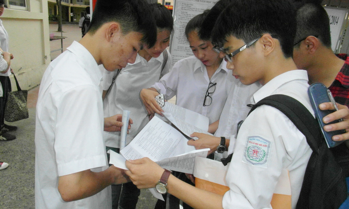 Từ 12/6 thí sinh bắt đầu nhận giấy báo dự thi ĐH, CĐ