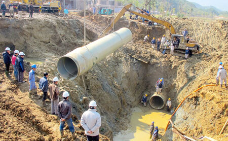 Lần thứ 7 vỡ ống nước sông Đà: Nhiều đơn vị phải chịu trách nhiệm