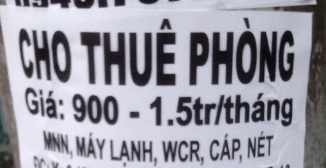 Cảnh báo chiêu lừa mới khi thuê phòng trọ