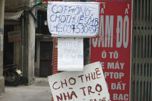 Nhà trọ dịp thi ĐH-CĐ: Đến hẹn lại lên giá