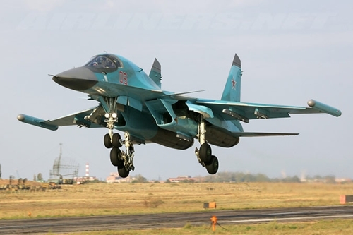 Su-34: Máy bay ném bom chiến thuật chủ lực của Không quân Nga