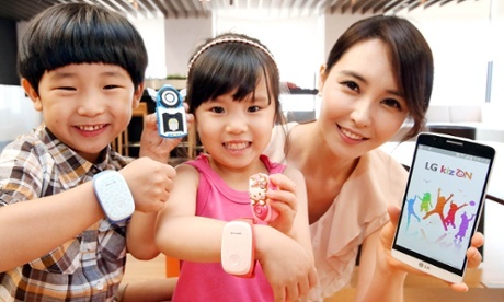 Vòng đeo tay công nghệ dành cho trẻ em