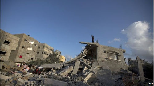 Israel chấp thuận giải pháp ngừng bắn ở Dải Gaza