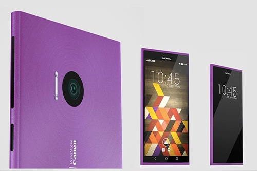 Bản thiết kế Nokia Lumia X ấn tượng với camera 20MP