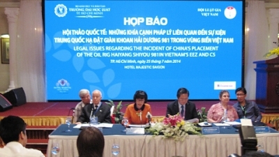 Hội Luật gia Việt Nam tổ chức Hội thảo quốc tế về Biển Đông