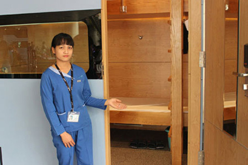 Buồng ngủ mini sân bay Nội Bài phải ngừng hoạt động