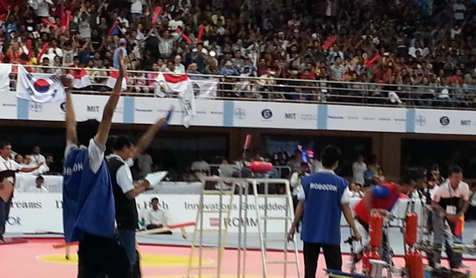 Việt Nam đăng quang Robocon Châu Á - Thái Bình Dương