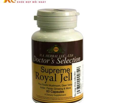 Sữa ong chúa Supreme Royal Jelly- Những công dụng tuyệt vời