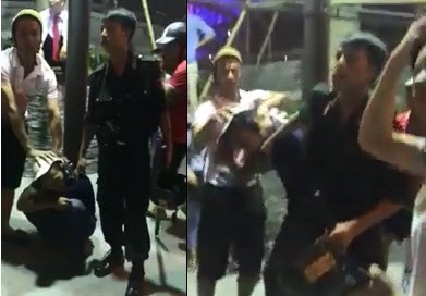 Clip: Thấy cảnh sát cơ động, thanh niên bỏ chạy tự gây tai nạn