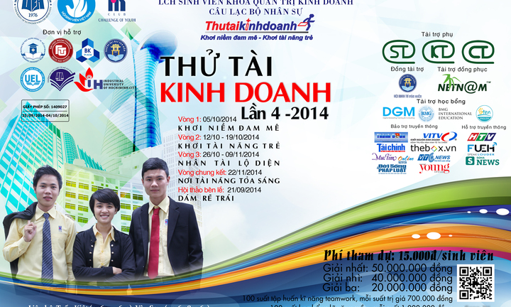 Thi thử tài năng kinh doanh: Khơi niềm đam mê - khơi tài năng trẻ