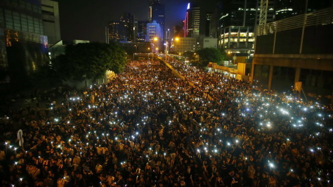 Dư luận quốc tế bày tỏ lo ngại biểu tình ở Hong Kong  