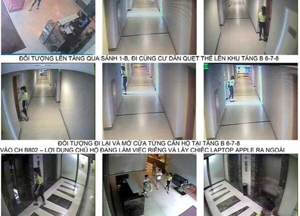 Gái trẻ “đột nhập” chung cư cao cấp, mở cửa từng phòng trộm cắp