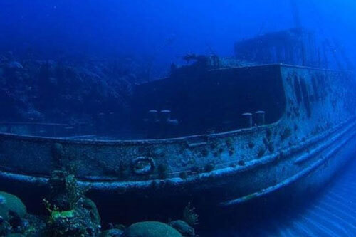 Những xác tàu đắm ở 