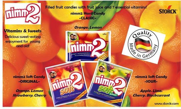 Kẹo trái cây Nimm 2 – cung cấp 7 Vitamin thiết yếu