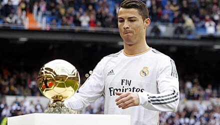 Ronaldo tiến sát Quả bóng vàng FIFA thứ 3