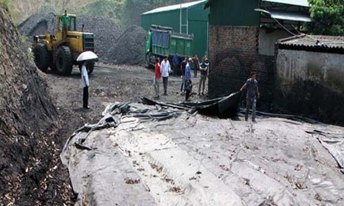 Bán trộm than, 9 công nhân bị bắt