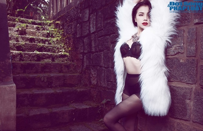 Trà Ngọc Hằng bí ẩn, quyến rũ giữa thiên nhiên hoang dã