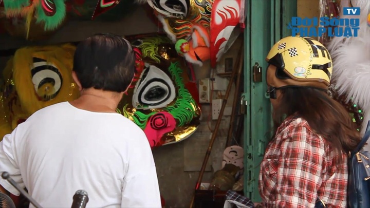 Clip: Độc đáo nghề làm lân sư rồng