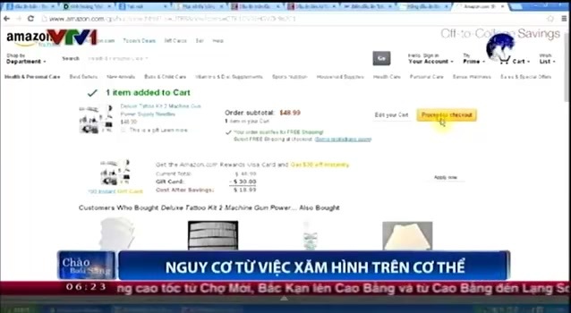 Clip: Nguy cơ từ việc xăm hình trên cơ thể