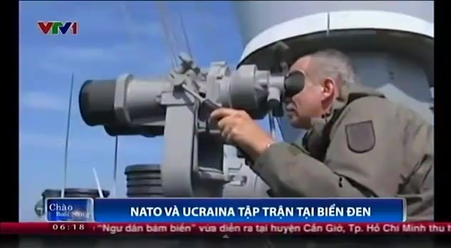 Clip: Ukraine và NATO tập trận tại biển Đen