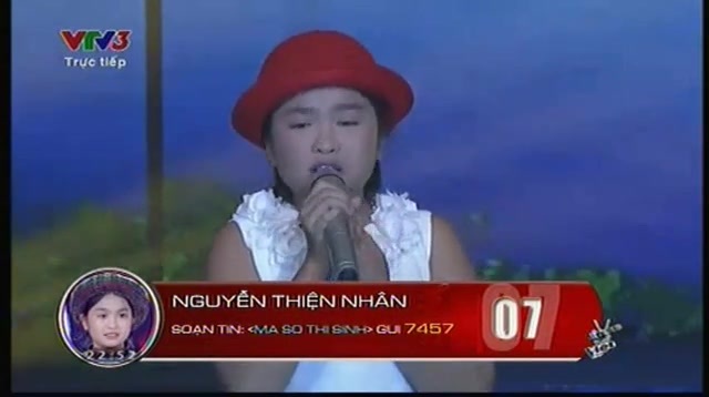 Giọng Hát Việt Nhí 2014: Nguyễn Thiện Nhân ngọt ngào
