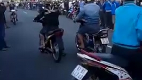 Hàng nghìn 'quái xế' đại náo ở Vũng Tàu