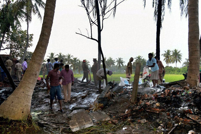 Nổ nhà máy pháo hoa tại Ấn Độ, ít nhất 17 người chết thảm  