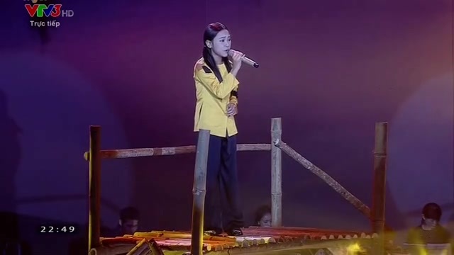 Liveshow 3 GHV Nhí 2014 Cô bé Thiên Nhâm ngọt ngào Ru lại câu hò