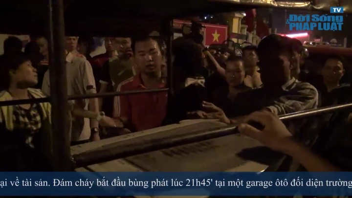 Lợi dụng cháy lớn gần Keagnam, người đàn ông hôi của?
