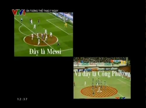 Những điểm giống nhau không ngờ giữa Công Phượng và Messi