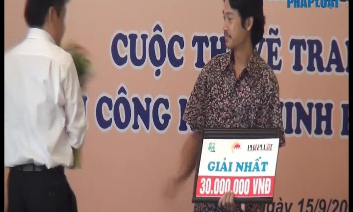 Trao giải tranh biếm họa: Tiếng nói đanh thép về hiện thực xã hội