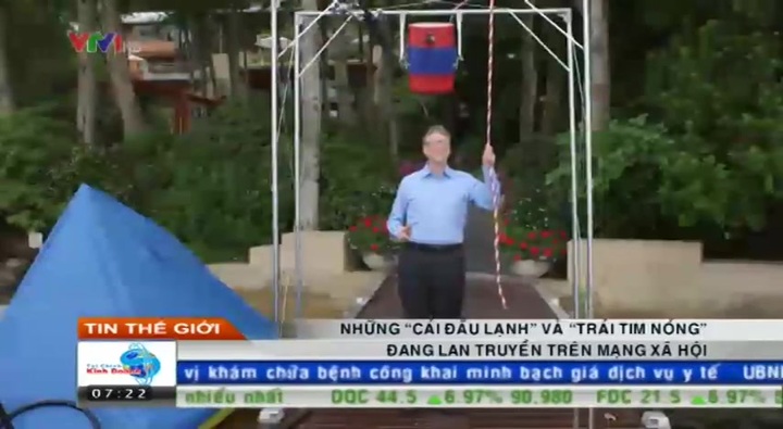 Trào lưu 'dội nước đá lên đầu' lan truyền nhanh trên thế giới