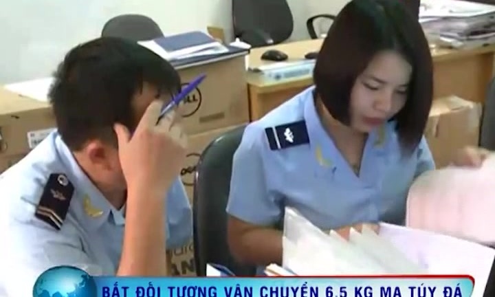 Bắt gã Việt kiều mang theo 6,5 kg ma túy đá vào Việt Nam