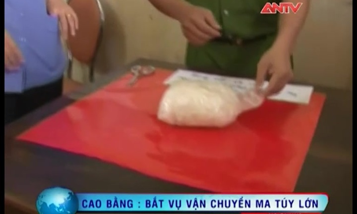 Cao Bằng: Bắt giữ đối tượng vận chuyển gần 1 kg ma túy