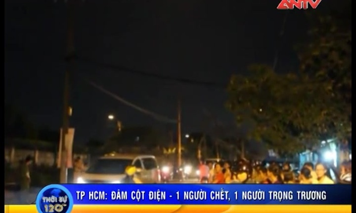 Đâm vào cột điện, 1 người tử vong tại chỗ