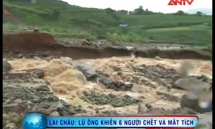Lai Châu: Thương tâm cảnh lũ ống cuốn trôi cả gia đình, 5 người chết