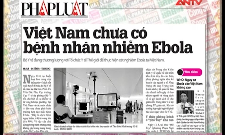 Phát hiện dịch Ebola ở Việt Nam chỉ là tin đồn