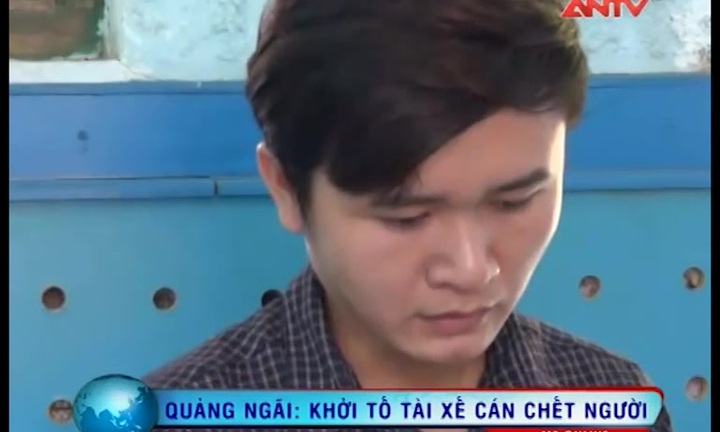 Quảng Ngãi: Tài xế ngủ gật tông chết người